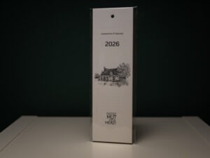 Lesezeichenkalender Verpackung