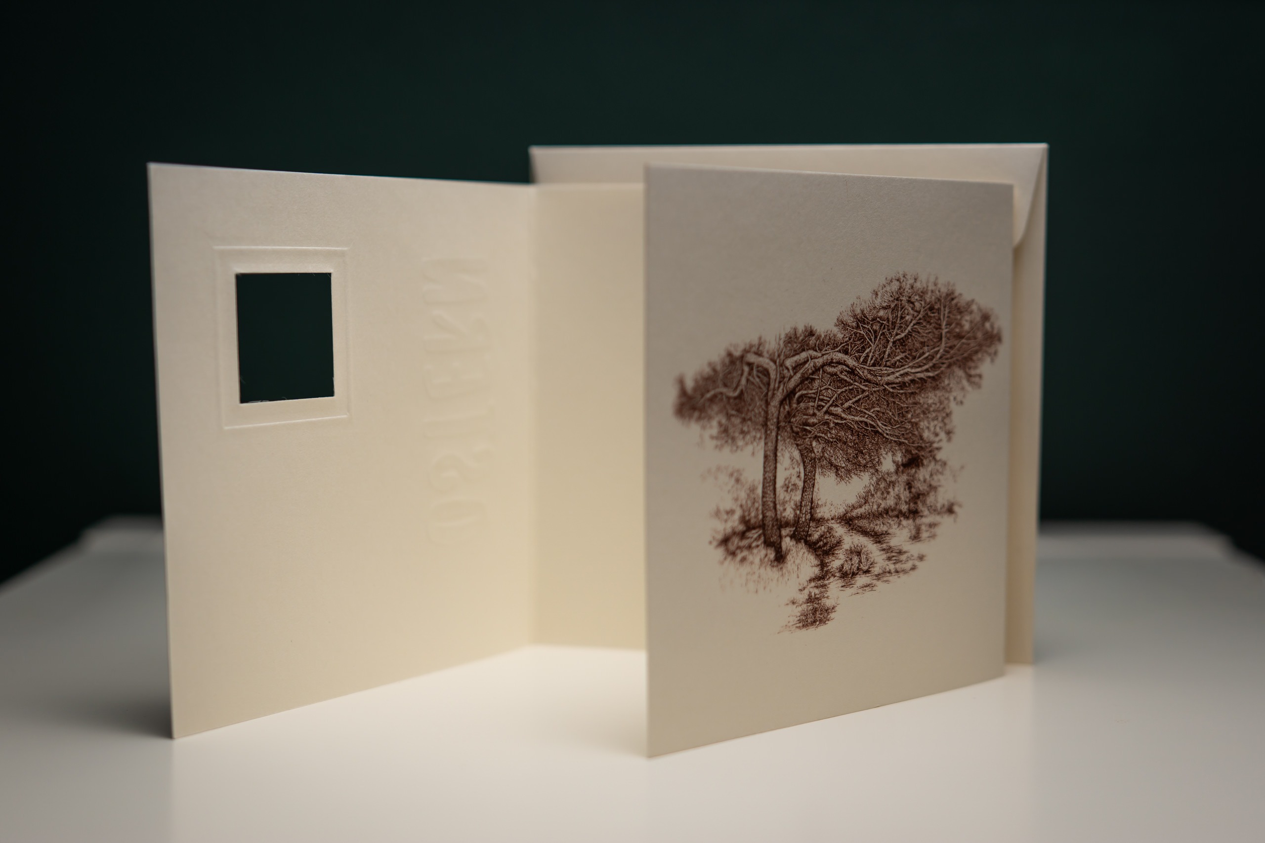 Osterfaltkarte mit Fenster und Wortprägung – Bild 3